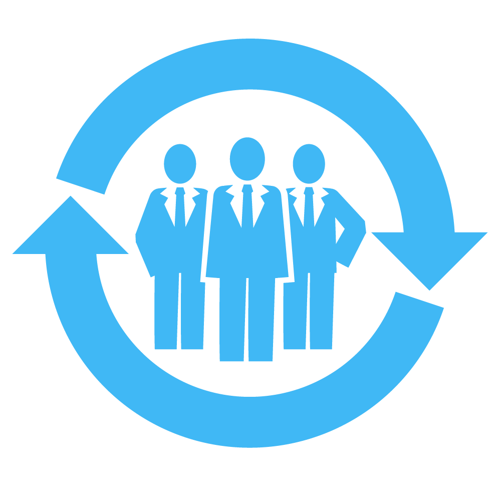Icone CRM gestion clients