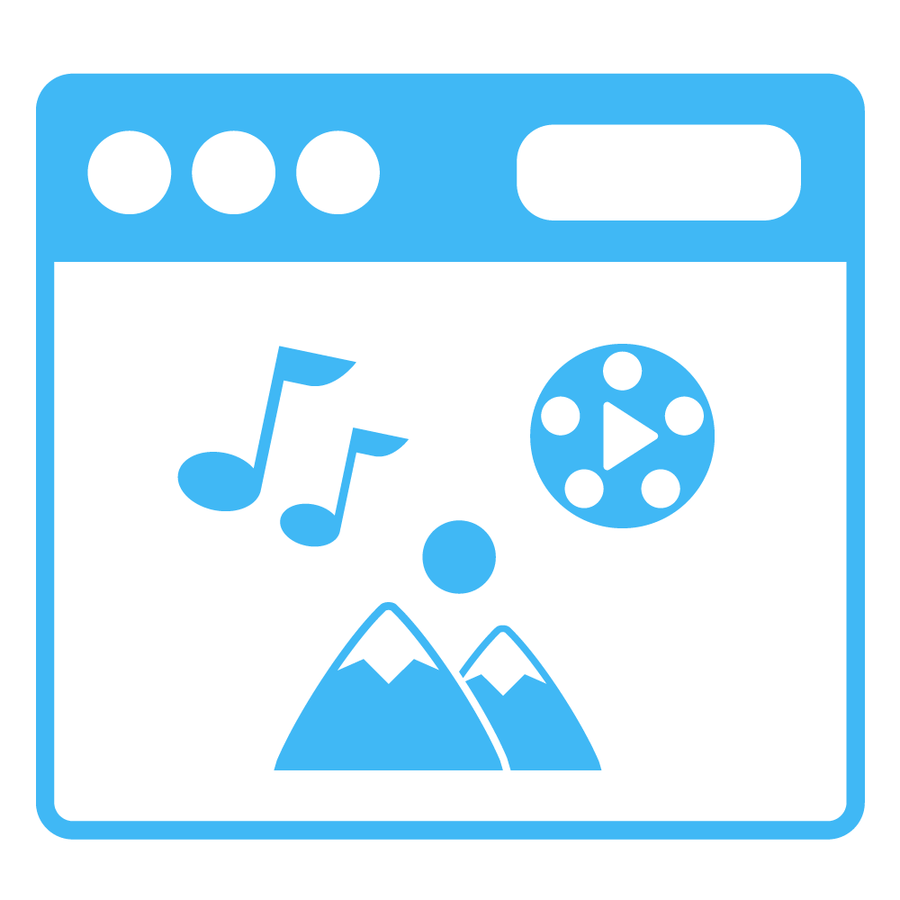 Icone production video et audio